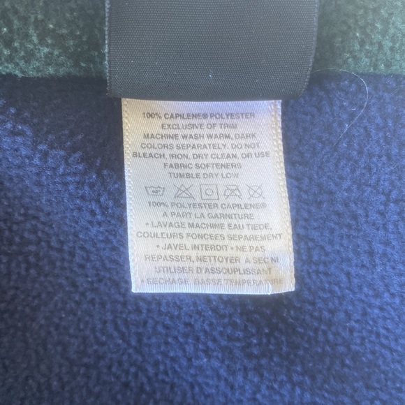 Patagonia Capilene Pullover 1/4 Zip Fleece Long Sleeve Sweater Mens Size L Blue. - Picture 7 of 16